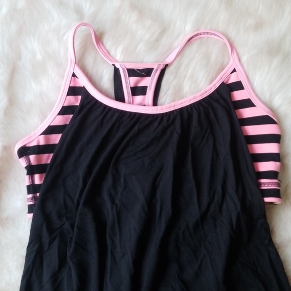 Lululemon flowy tank w/ elastic bottom - Picture 5 of 6